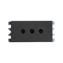 Toma corriente italiana P11 10A 127V~ grafito Simon 26