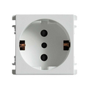 Toma corriente 2P+T Schuko P30 16A 127/250V~ blanco Simon 26