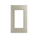 Placa de 4 módulos sin chasis oro blanco Simon 26