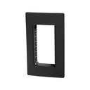Placa de 4 módulos grafito con chasis gafito Simon 26