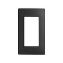 Placa de 4 módulos sin chasis negro azabache Simon 26