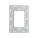 Chasis de 3 módulos blanco Simon 26