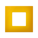 Interchangeable case for 1 element frame yellow Simon 27 Play