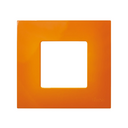 Interchangeable case for 1 element frame orange Simon 27 Play
