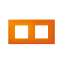 Interchangeable case for 2 elements frame orange Simon 27 Play