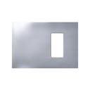 Interchangeable case for 1 half element American frame stainless steel Simon 27 Play