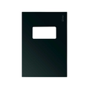 Placa de 1 posto 4x2 preto Simon 27 Play
