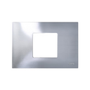 Interchangeable case for 2 half elements (1 element) American frame stainless steel Simon 27 Play