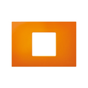 Interchangeable case for 2 half elements (1 element) American frame orange Simon 27 Play