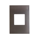 Placa de 2 postos 4x2 inox Simon 27 Play