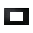 Interchangeable case for 3 half elements American frame arctic black Simon 27 Play