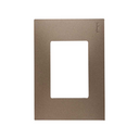 Placa de 3 postos 4x2 titanium Simon 27 Play