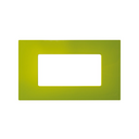 Interchangeable case for 4 half elements (2 elements) American frame pistachio Simon 27 Play