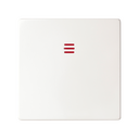 Tecla individual para mecanismos de mando con luminoso blanco serie Simon 82