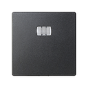 Touche individuelle combinable avec les voyants 82972 et 82982 graphite Simon 82