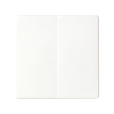 Tecla doble para mecanismos de mando blanco Simon 82