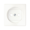 Enjoliveur prise 2p avec dispositif sécurité blanc Simon 82 Detail