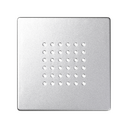 Placa para besouro-altifalante de 2 W alumínio frio Simon 82 Detail