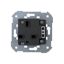 British socket outlet 13A 250V~ with switch and screw terminal connection system