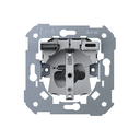 Schuko socket base with double USB A + C charger 10.5W Simon 75