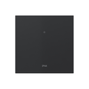 Individual rocker with viewer for IP44 push mechanism matte black Simon 360