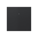 Individual rocker with viewer for pushbutton mechanism black matte Simon 360