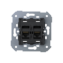 RJ45 doble con conector  Simon 75