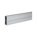 Canal de aluminio de 2m 130x55mm con 2 compartimentos para funciones K45