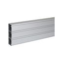 Canal de aluminio de 2m 185x55mm con 3 compartimentos para funciones K45