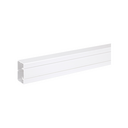 PVC trunking of 2m 90x55mm with 1 compartment for K45 functions in white color