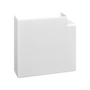 Accesorio ángulo plano para canal PVC 160x55mm