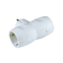 ADAPTADOR BRANCO, DUPLO, LATERAL DE 16 A, 250 V SIMON BRICO