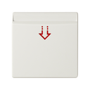 Tapa con visor para interruptor de tarjeta mecánico o electrónico blanco Simon 82