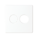 Cover for stereo speaker outlet white Simon 82