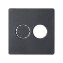 Couvercle pour prise haut-parleur stéréo graphite Simon 82