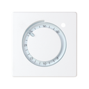 Enjoliveur thermostat blanc Simon 82 Detail