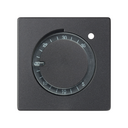 Enjoliveur thermostat graphite Simon 82 Detail