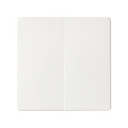 Tecla doble para mecanismos de mando blanco mate Simon 82 Concept