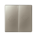 Double Rocker for roller shutter mechanisms with safety interlock Champagne Simon 82 Concept