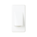 Wire outlet mechanism for half element with clamping flange white Simon 27 Play