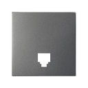 Plate for telephone sockets RJ11 and RJ12 Simon 82 Concept