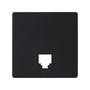 Plate for telephone sockets RJ11 and RJ12 Simon 82 Concept