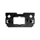 Adapter for 1 RJ45 connector compatible with Keystone® and Systimax® Simon 100