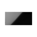 Touche simple pour interrupteur bipolaire noir brillant Simon 100