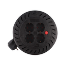 EXTENSIBLE DOMÉSTICO BÁSICO 5 METROS H05VV-F 3G1,5MM² NEGRO CON REARME DE SEGURIDAD Simon Brico
