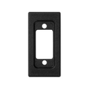Trim plate for 1 SUB-D9 connector (VGA/Serial port) for 1 element black Simon K45