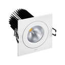 Downlight 705.24 Tilt Square WW Wide Flood 1-10V White