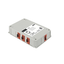 Caja distribuidora de 1 circuito estabilizado (SAI) de 1 entrada de 3 polos con figura Wieland GST18i y 7 salidas de 3 polos