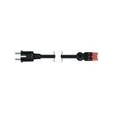 Latiguillo de conexión rapida hembra-Schuko RZ - 0,6 kV de 3 polos con 2 metros de longitud en material libre de halógenos con sección de 3 x 2,5mm² rojo