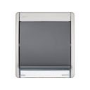Single TV signal socket composable IP55 gray Simon Aqua
